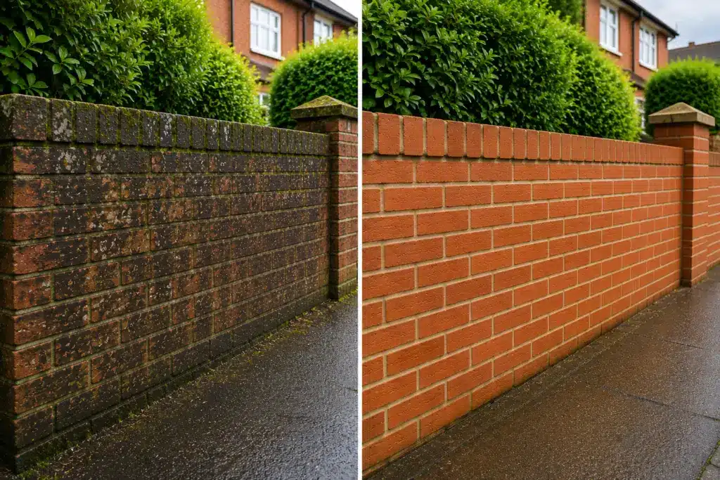 Restoring the brick wall charm